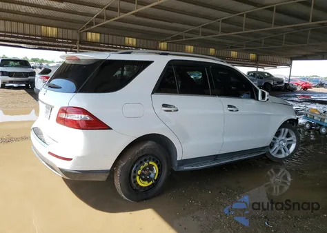 2014 Mercedes-Benz Ml 350 z USA, uszkodzony, nr VIN 4JGDA5JBXEA414587